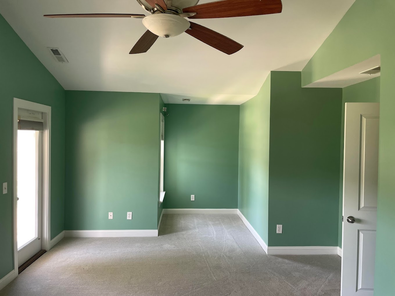 Interior services photos (guy painting yellow, and the pink one
